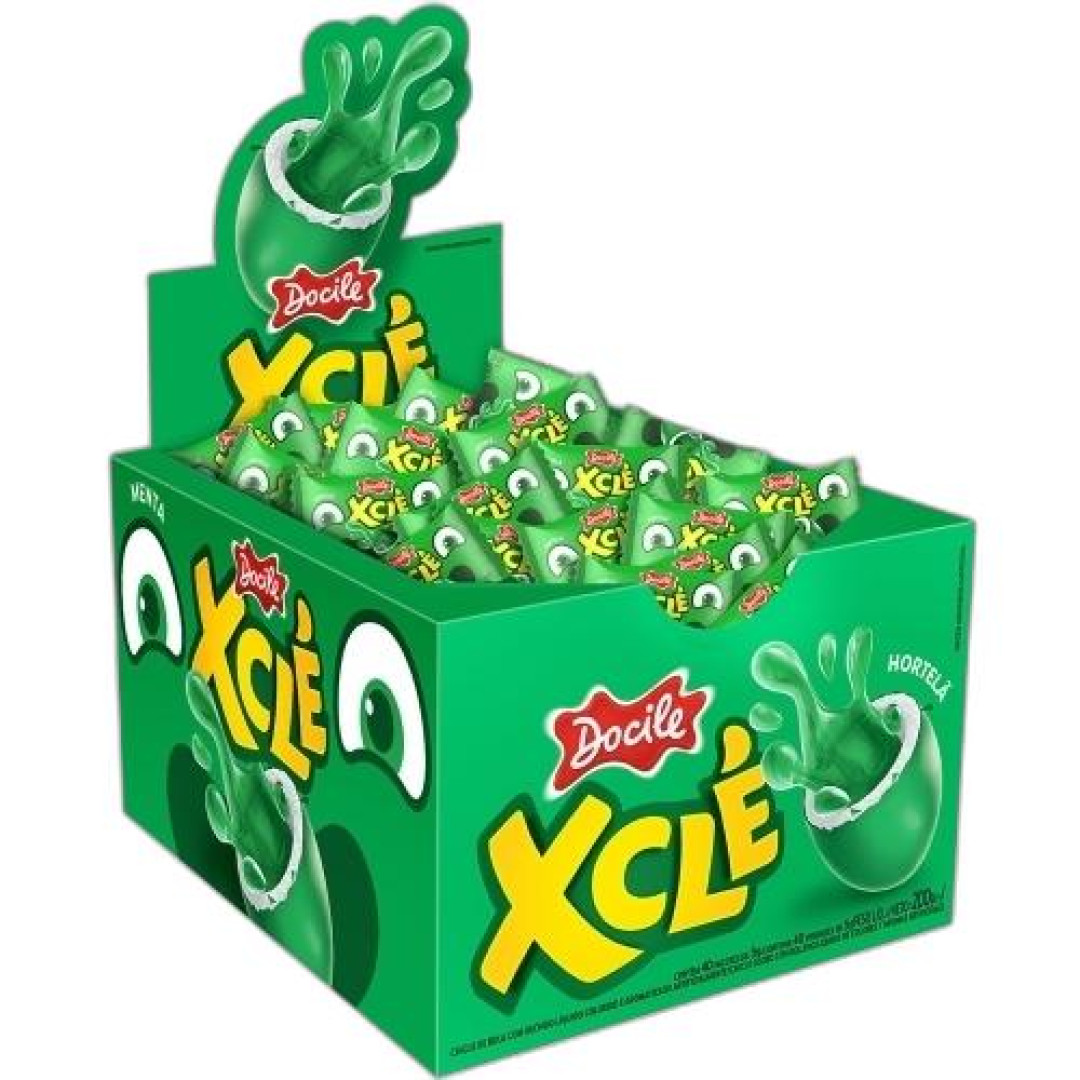 Detalhes do produto Chicle Xcle Dp 40Un Docile Hortela