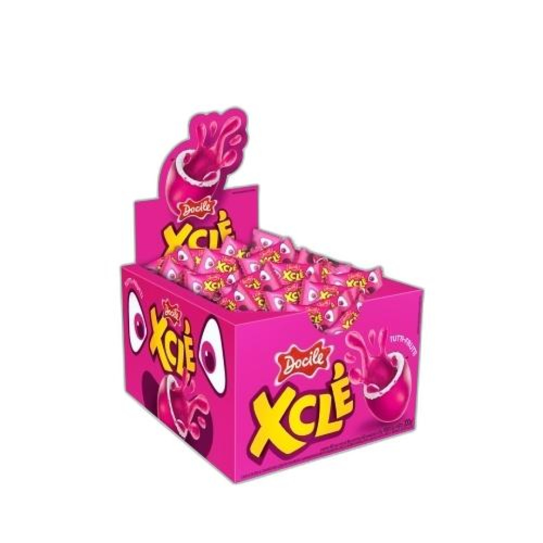 Detalhes do produto Chicle Xcle Dp 40Un Docile Tutti Frutti