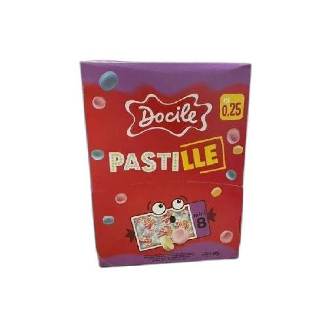 Detalhes do produto Past Pastille Mini 8 Dp 100Un Docile Tutti Frutti