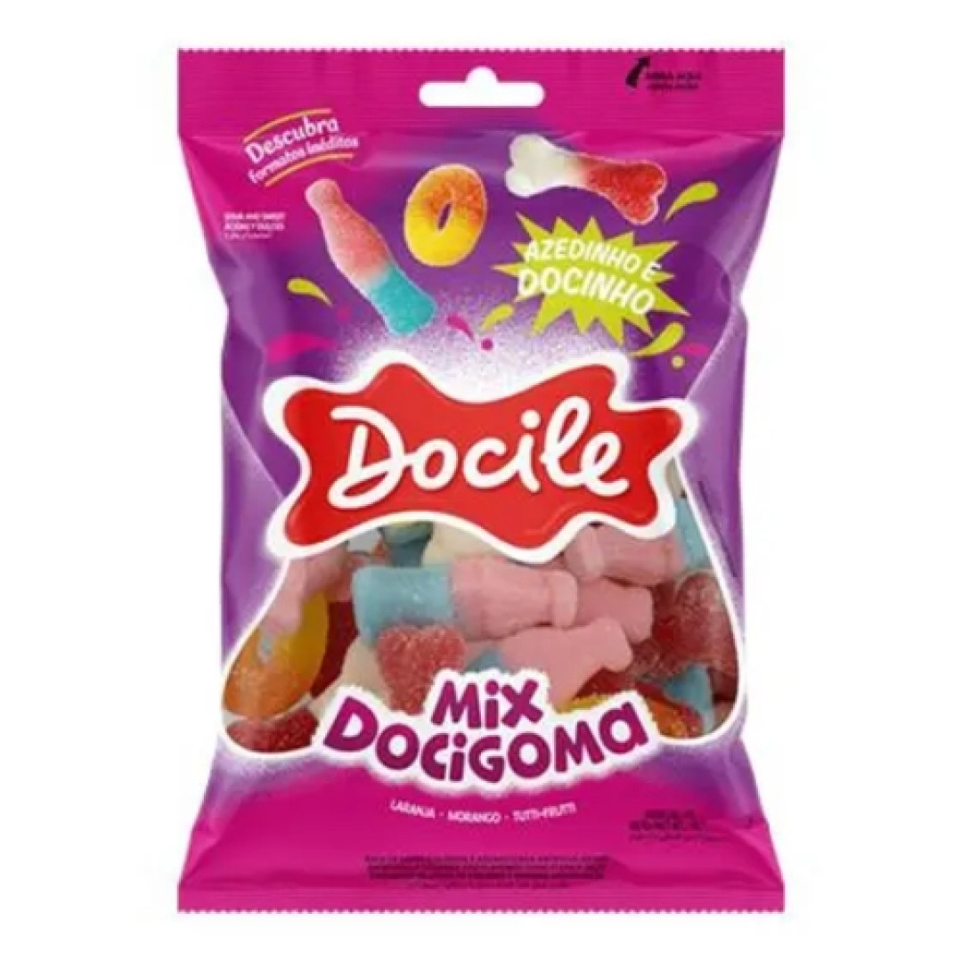 Detalhes do produto Goma Mix Docigoma Citrica 600Gr Docile  Sortido