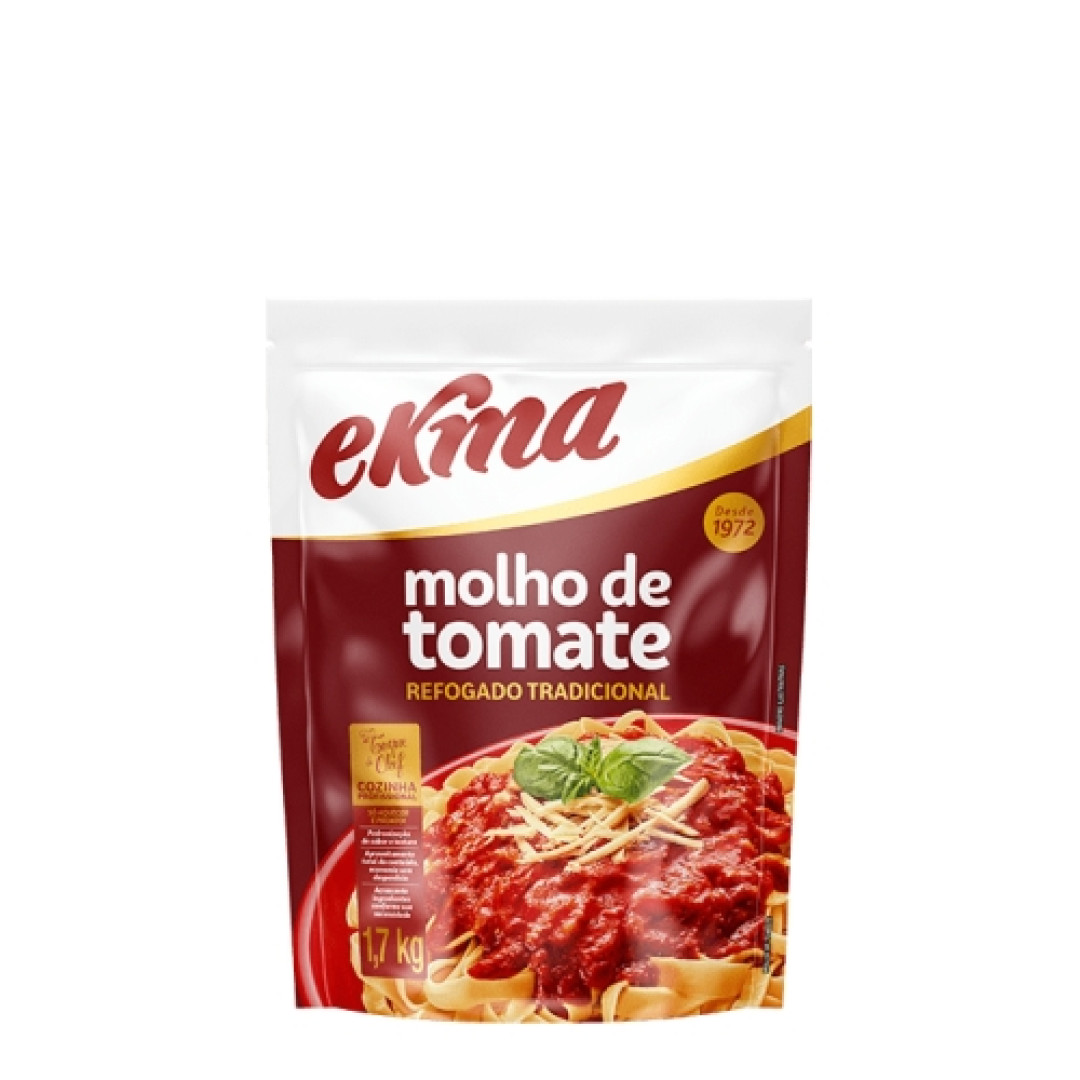 Detalhes do produto Molho Tomate Refogado 1,7Kg Ekma Refogado