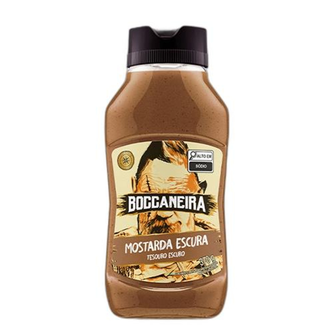 Detalhes do produto Mostarda Boccaneira 370Gr Ekma Escura