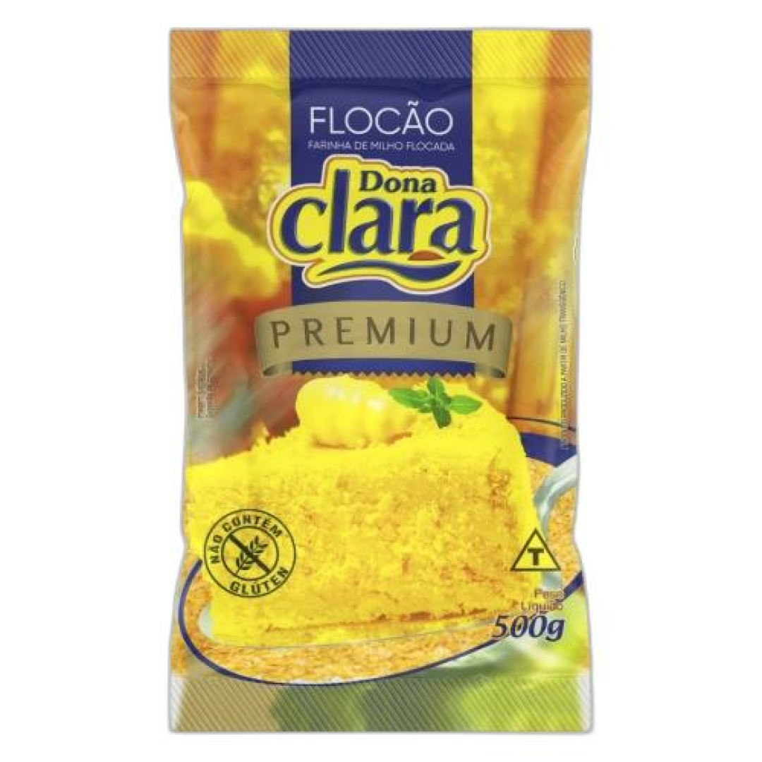Detalhes do produto Floc?o Milho 500Gr Dona Clara .