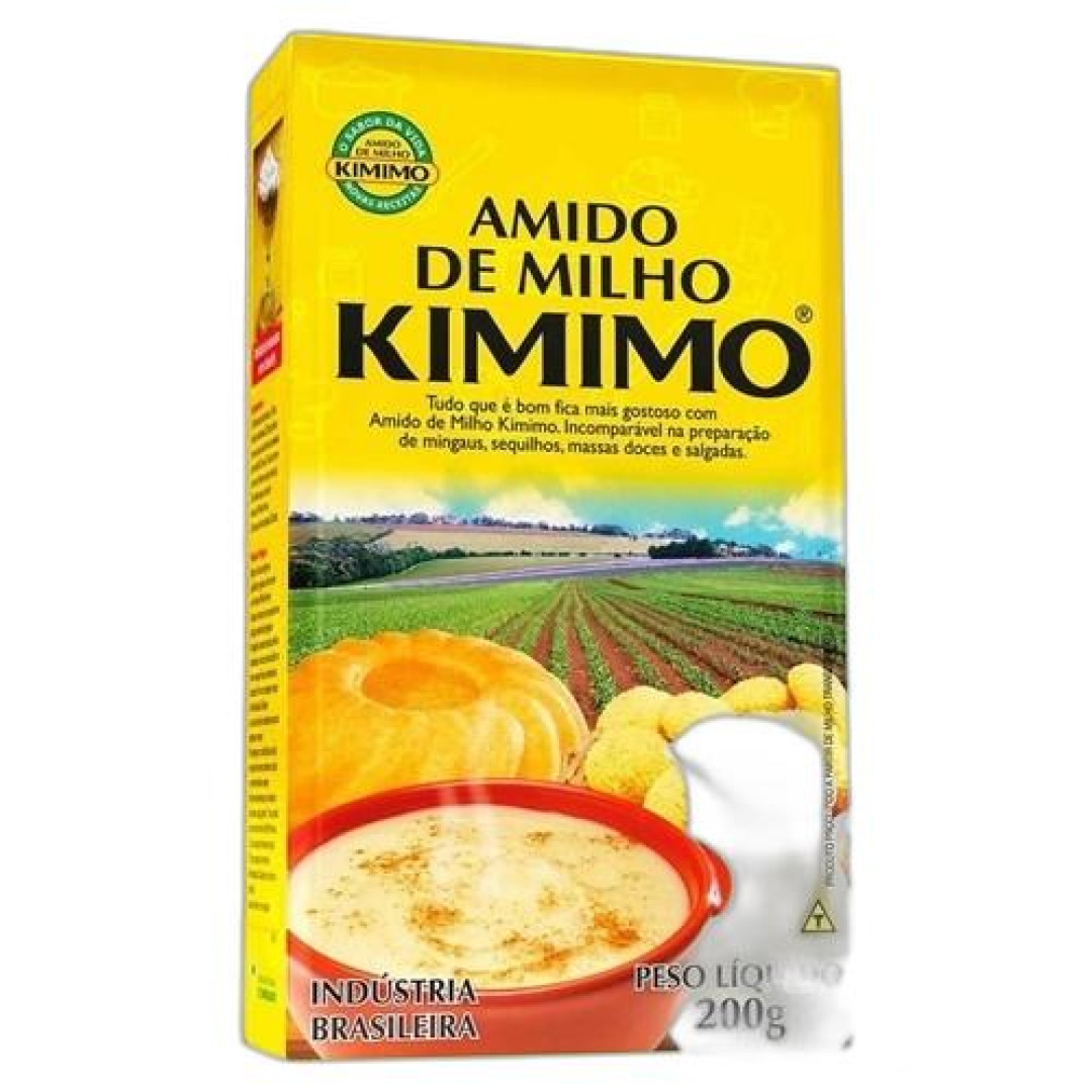 Detalhes do produto Amido Milho 200Gr Kimimo .
