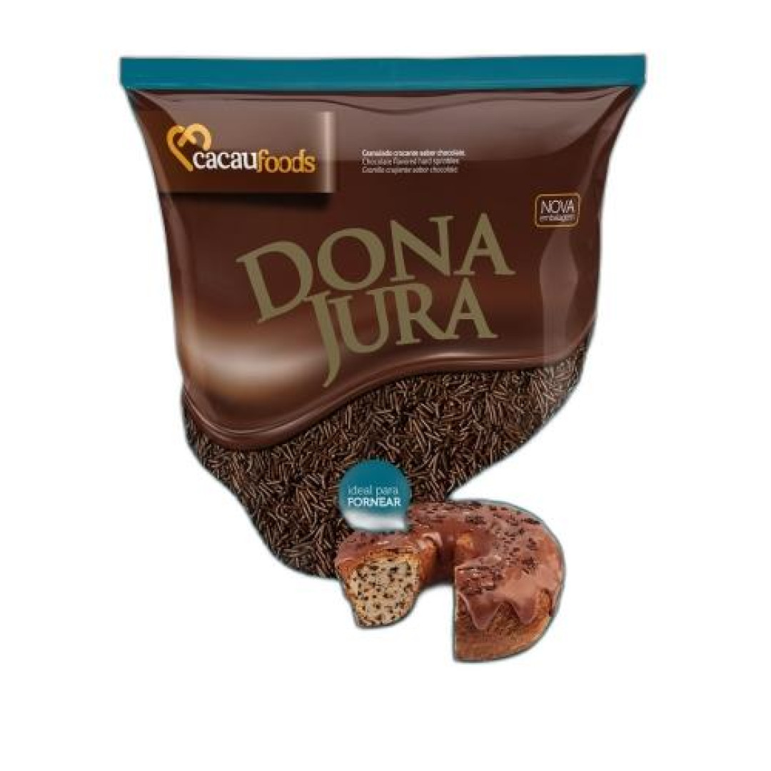 Detalhes do produto Choc Granulado Croc 500Gr Dona Jura Chocolate