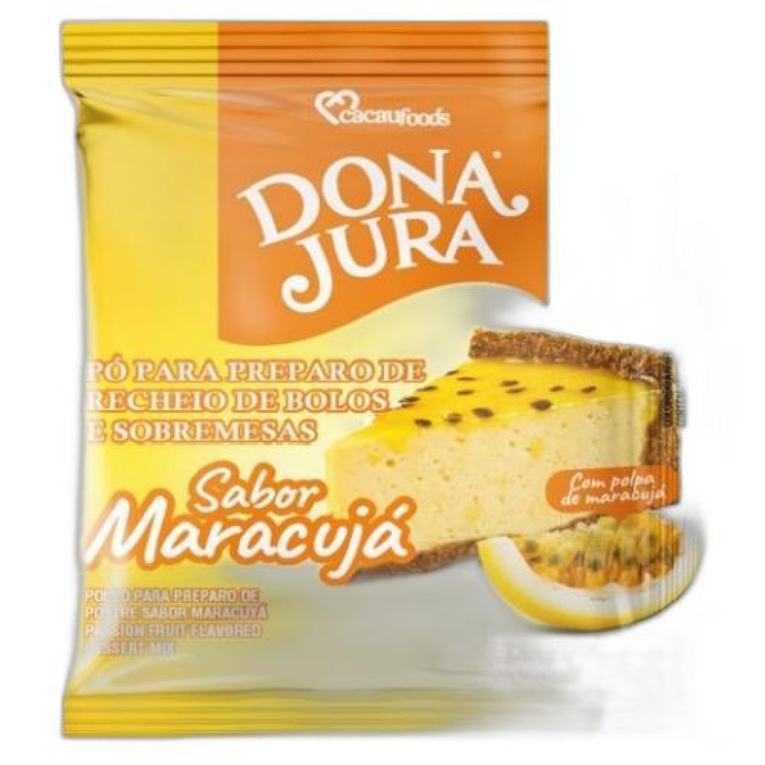 Detalhes do produto Po Preparo Sobremesa 100Gr Cacau Foods Maracuja