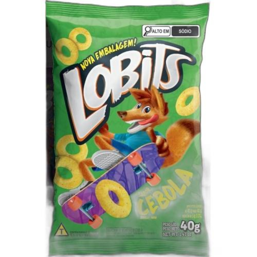 Detalhes do produto Salg Lobits 10X40Gr Milho Ouro Cebola