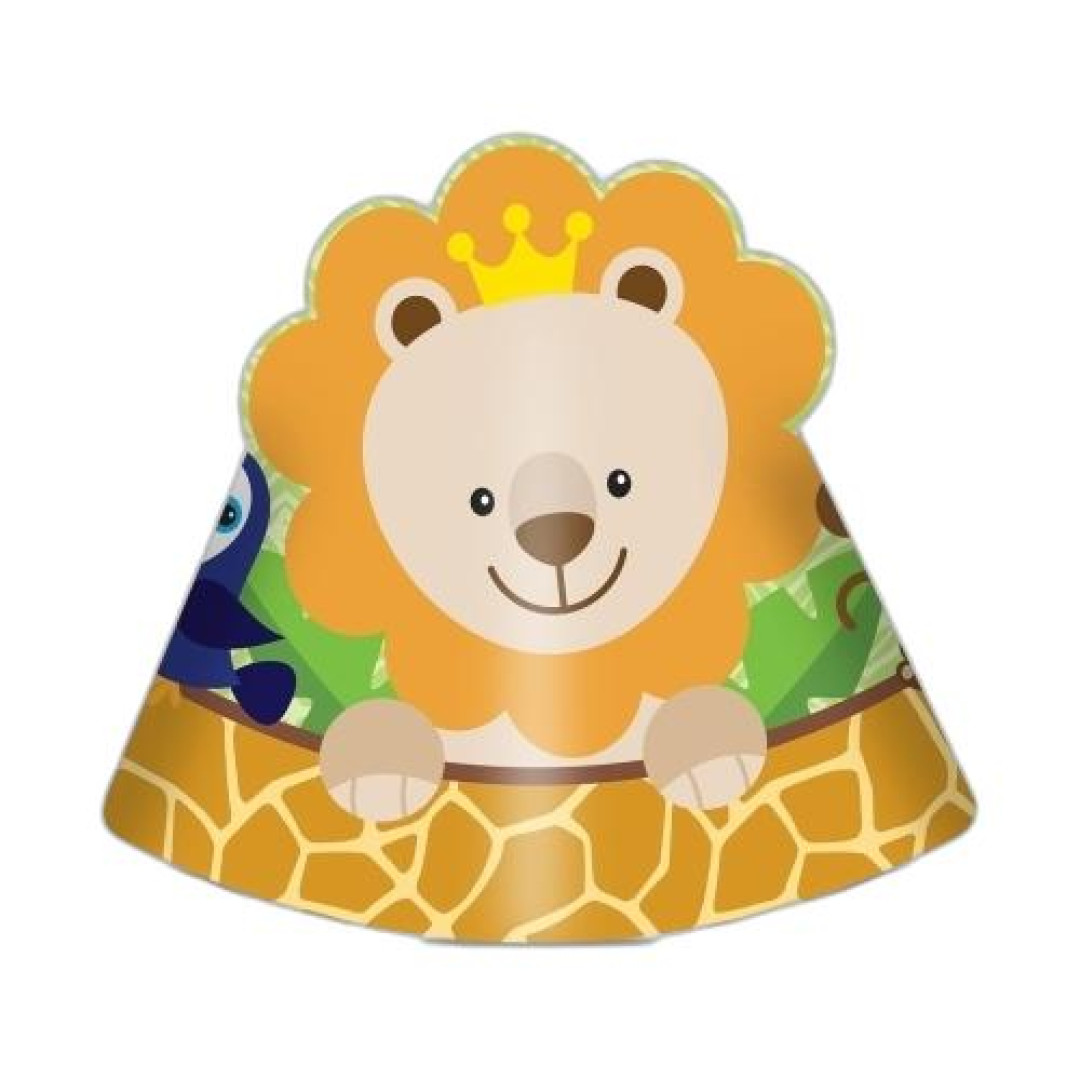 Detalhes do produto X Chapeu Cone Bem Vindo Selva 08Un Junc .