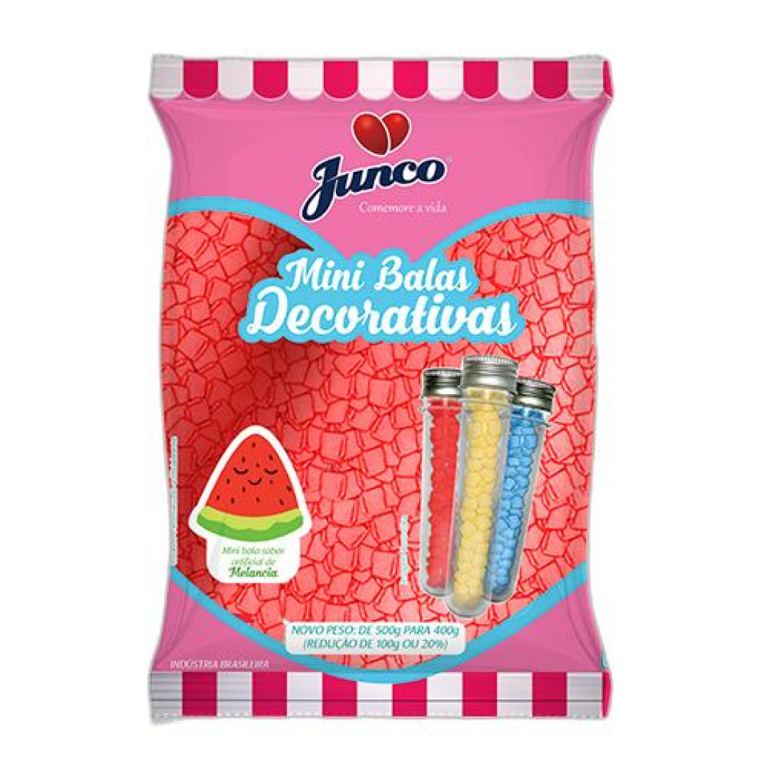 Detalhes do produto X Bala Mini Decorativa 400Gr Junco Melancia