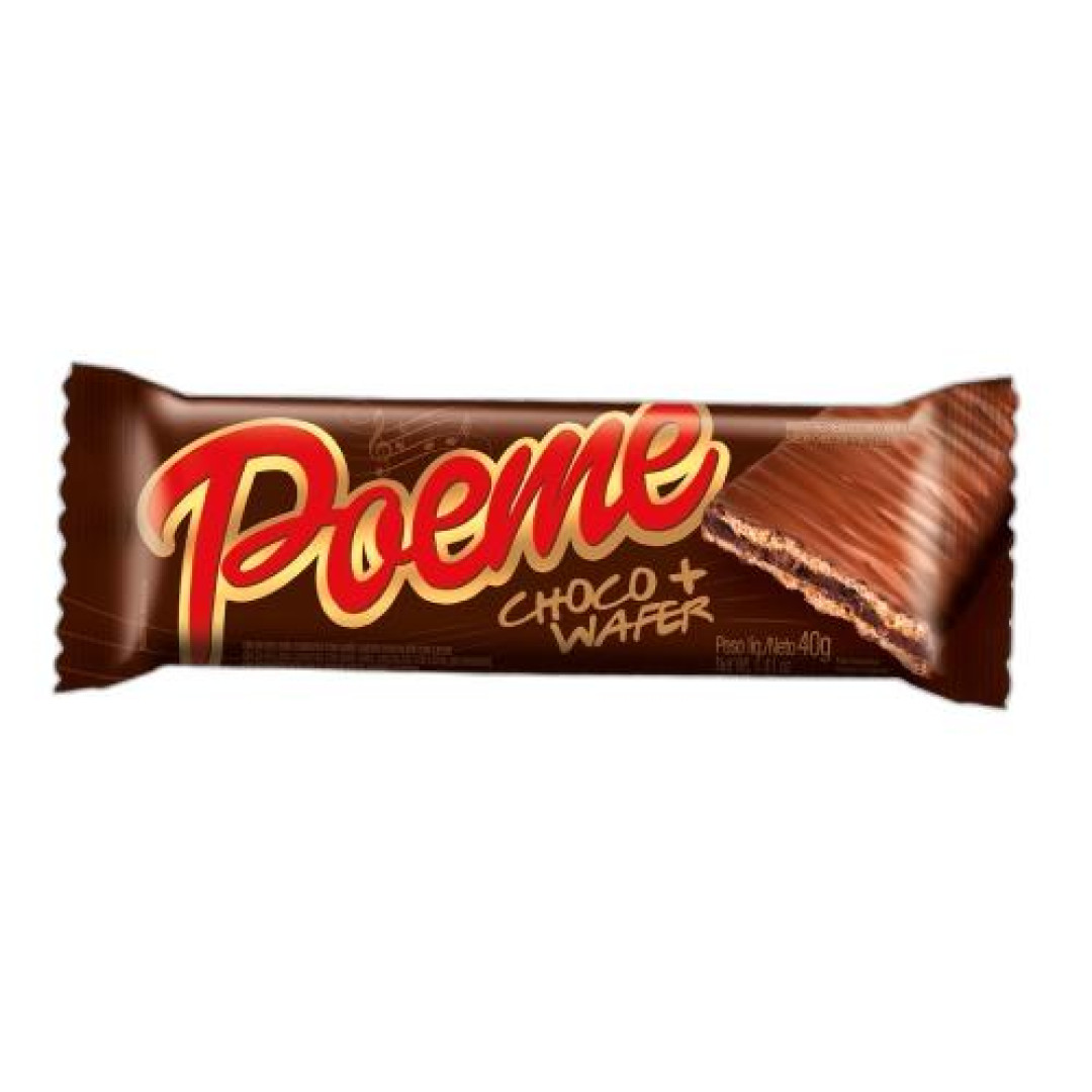 Detalhes do produto Choc Poeme 15X40Gr Dum Dum Chocolate