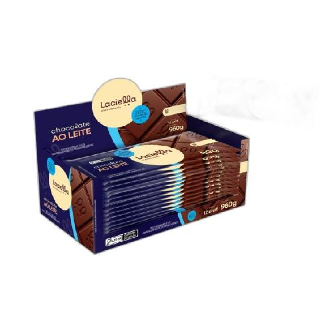 Detalhes do produto Choc Laciella Zero Acucar 80Gr Dum Dum .