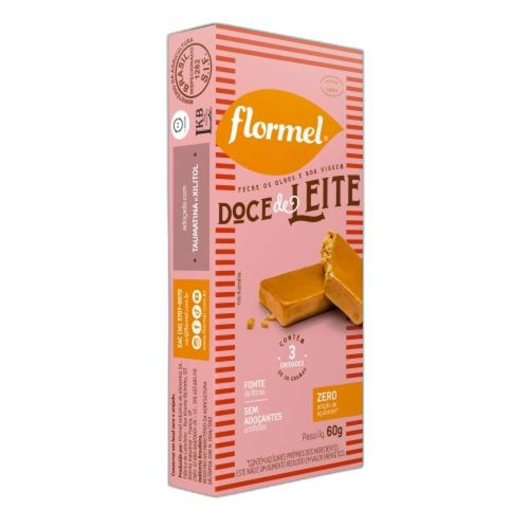Detalhes do produto Doce Leite Zero 3X20Gr Flormel .