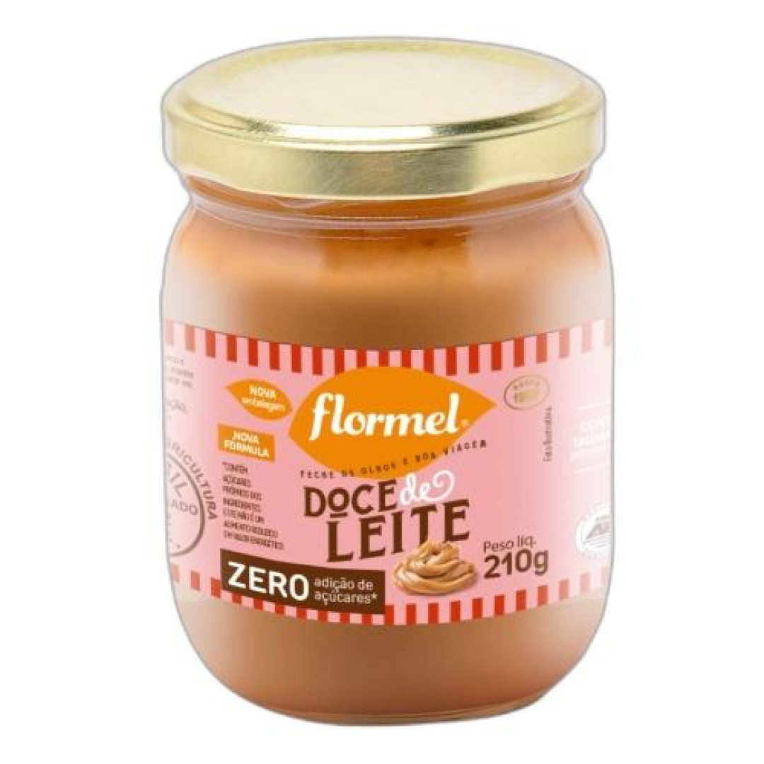 Detalhes do produto Doce Leite Zero 210Gr Flormel  .