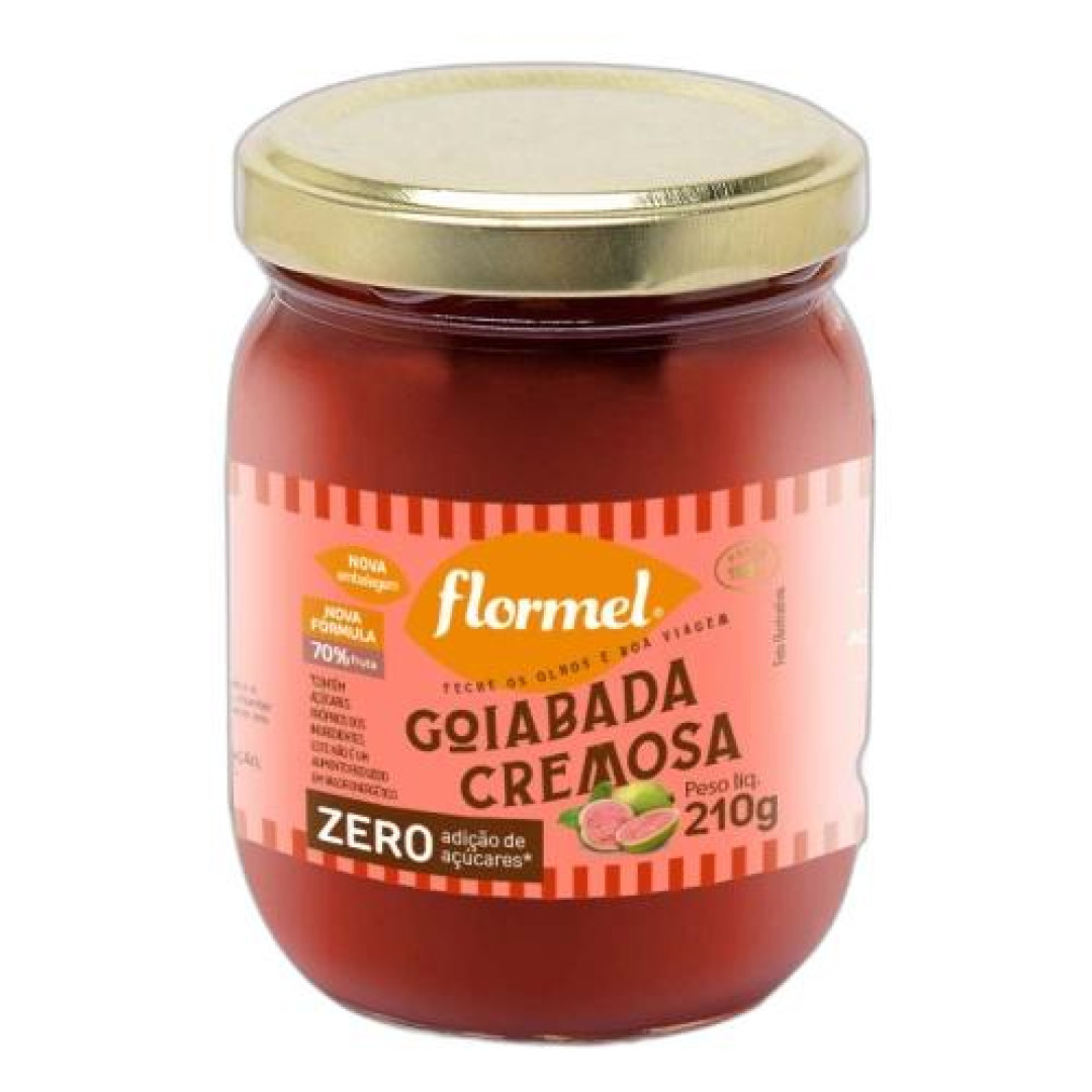 Detalhes do produto Goiabada Zero Pt 210Gr Flormel .