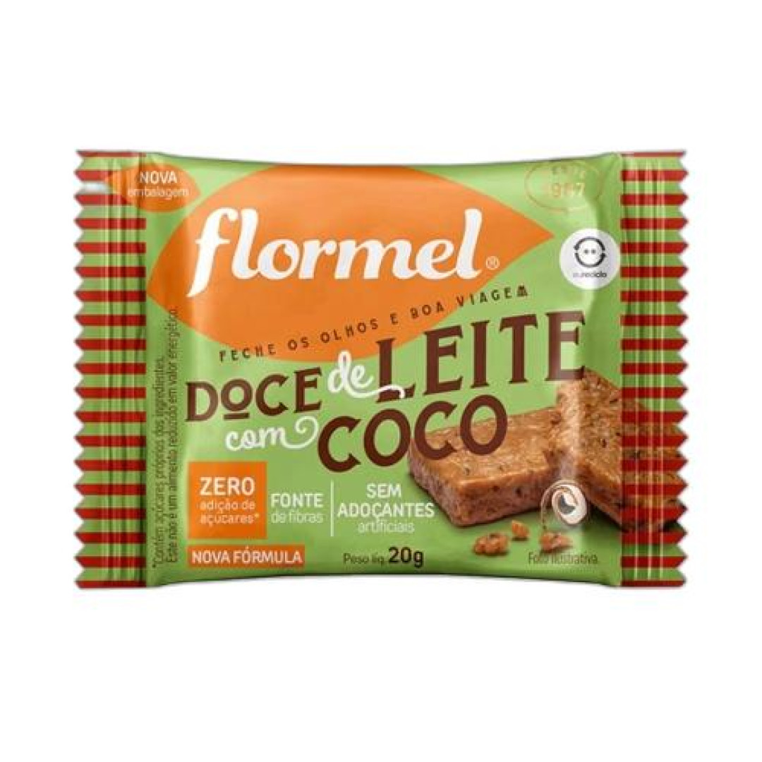 Detalhes do produto Doce Leite Zero 24X20Gr Flormel Cocada C.leite