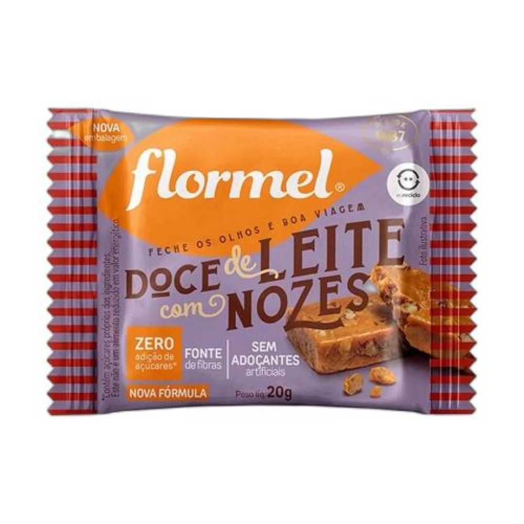 Detalhes do produto Doce Leite Zero 24X20Gr Flormel D Leite.nozes