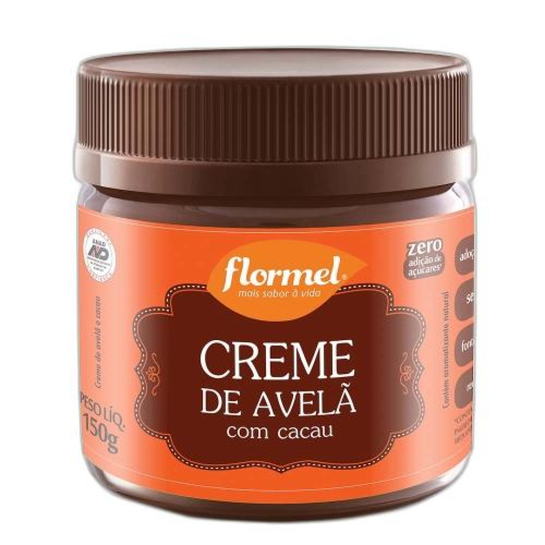 Detalhes do produto Creme Avela Zero 150Gr Flormel Avela.cacau