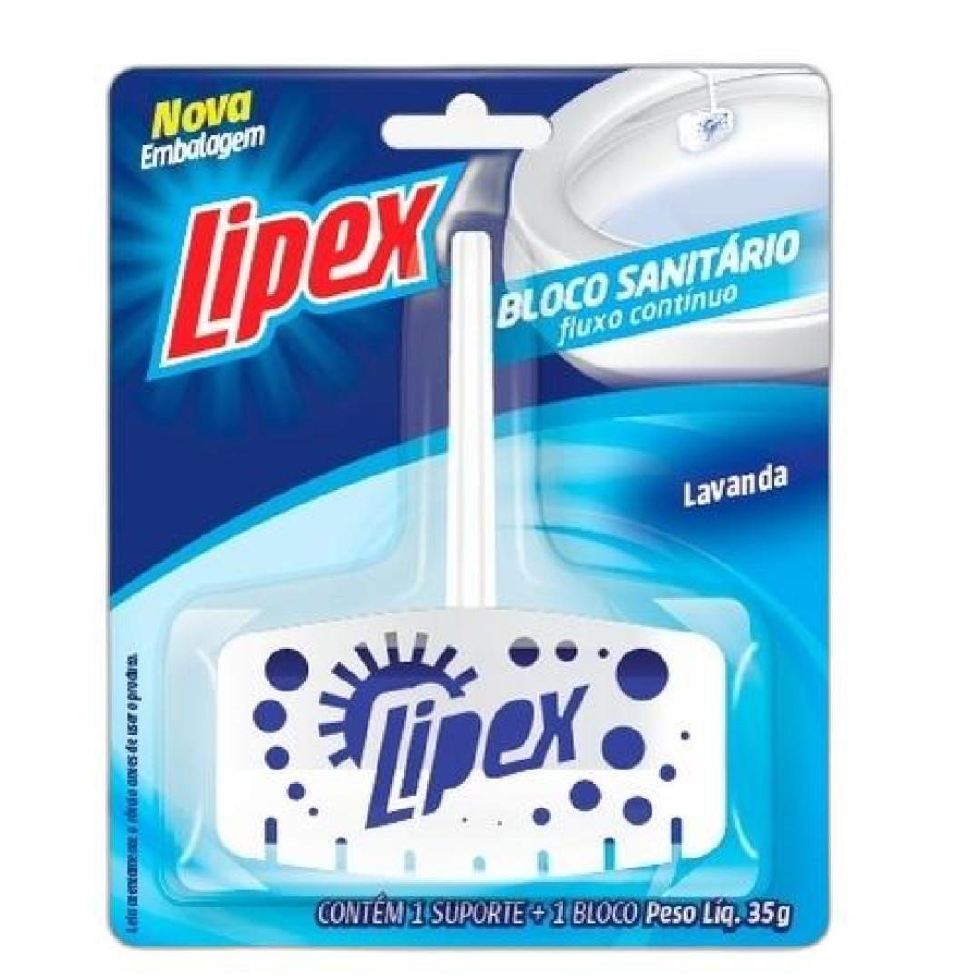 Detalhes do produto Bloco Sanitario Aparelho 35Gr Lipex Sortido