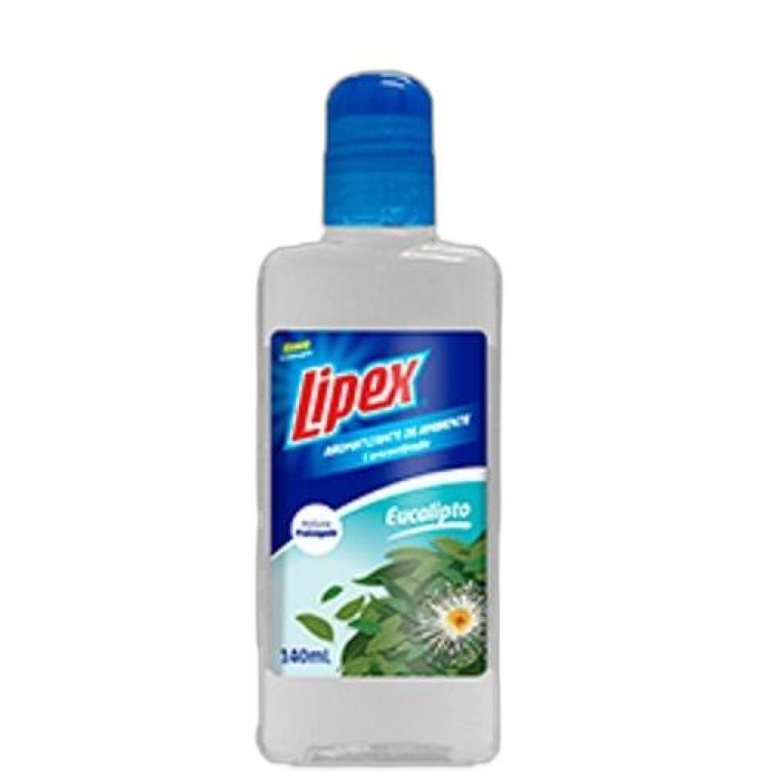 Detalhes do produto Aromatizante Ambiente 140Ml Lipex Eucalipto
