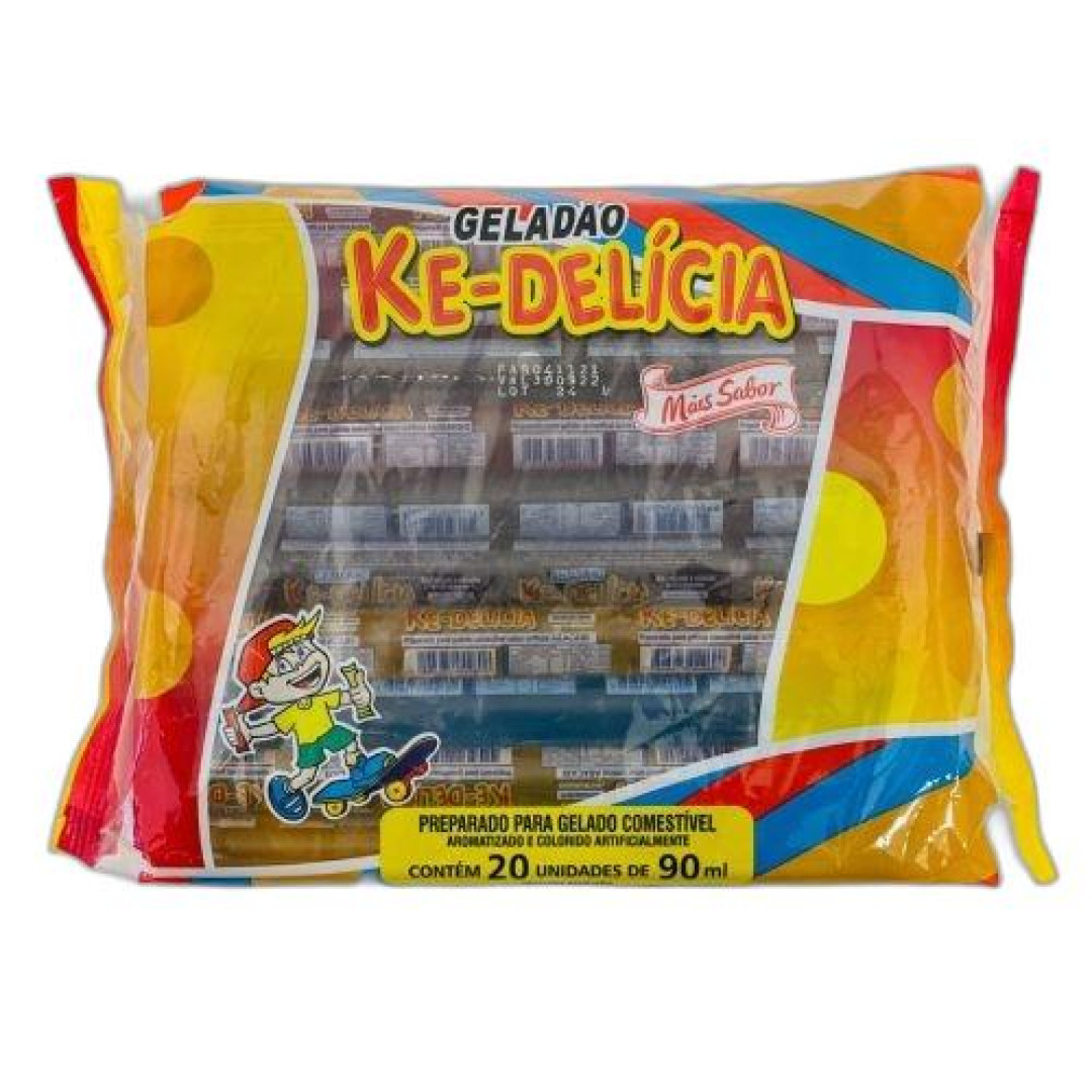 Detalhes do produto Geladao Ke-Delicia 20X90Ml Kaxuxa Sortido