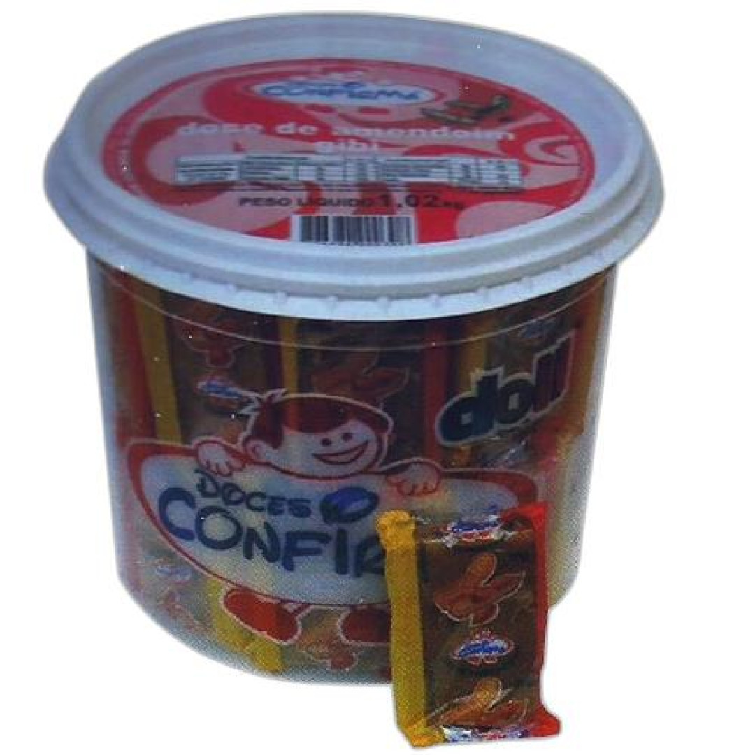 Detalhes do produto Gibi Embr Pt 50X20Gr Confirma Amendoim