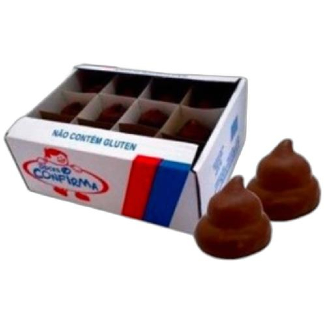 Detalhes do produto Doce Gelatina Dp 16X14Gr Confirma Chocolate