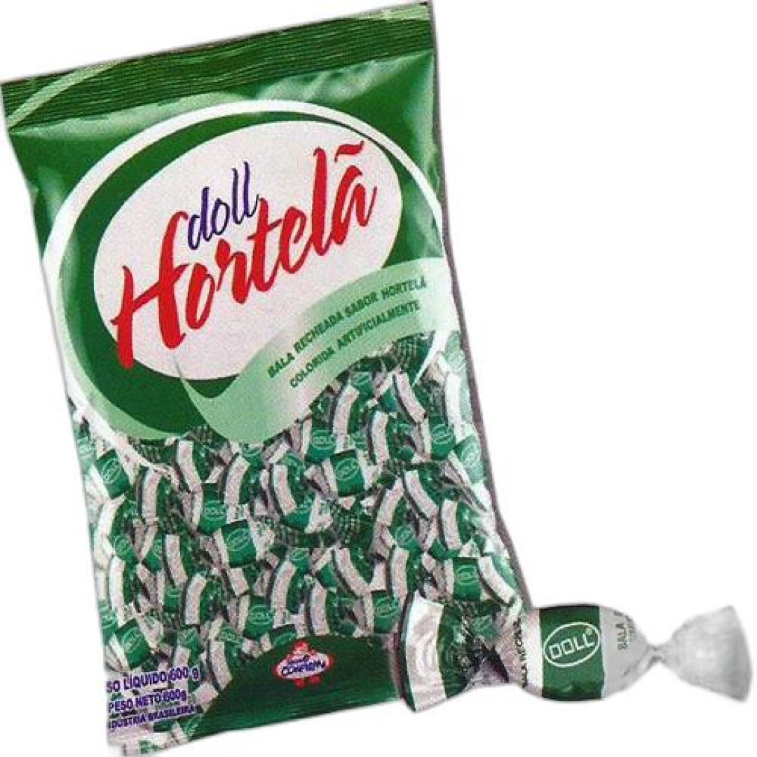 Detalhes do produto Bala Dura Rech Bebi Doll 600Gr Confirma Hortela