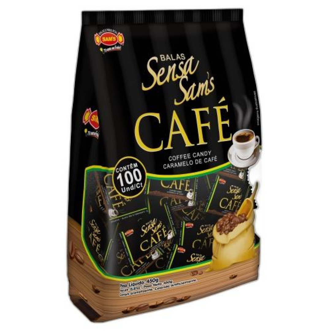 Detalhes do produto Bala Dura Sensa 100Un Sams Cafe