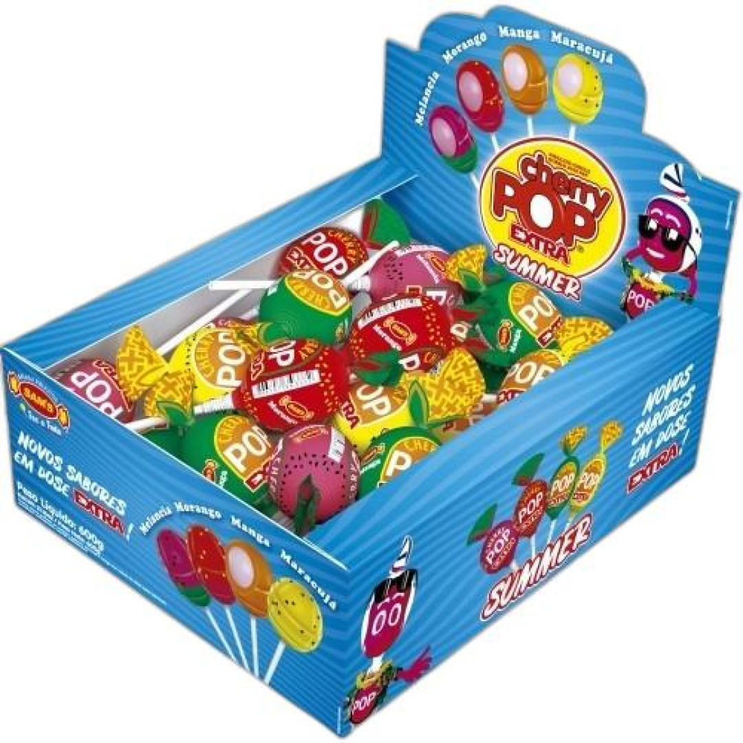 Detalhes do produto Pirl Cherry Pop Ext Summer 30Un Sams Mix