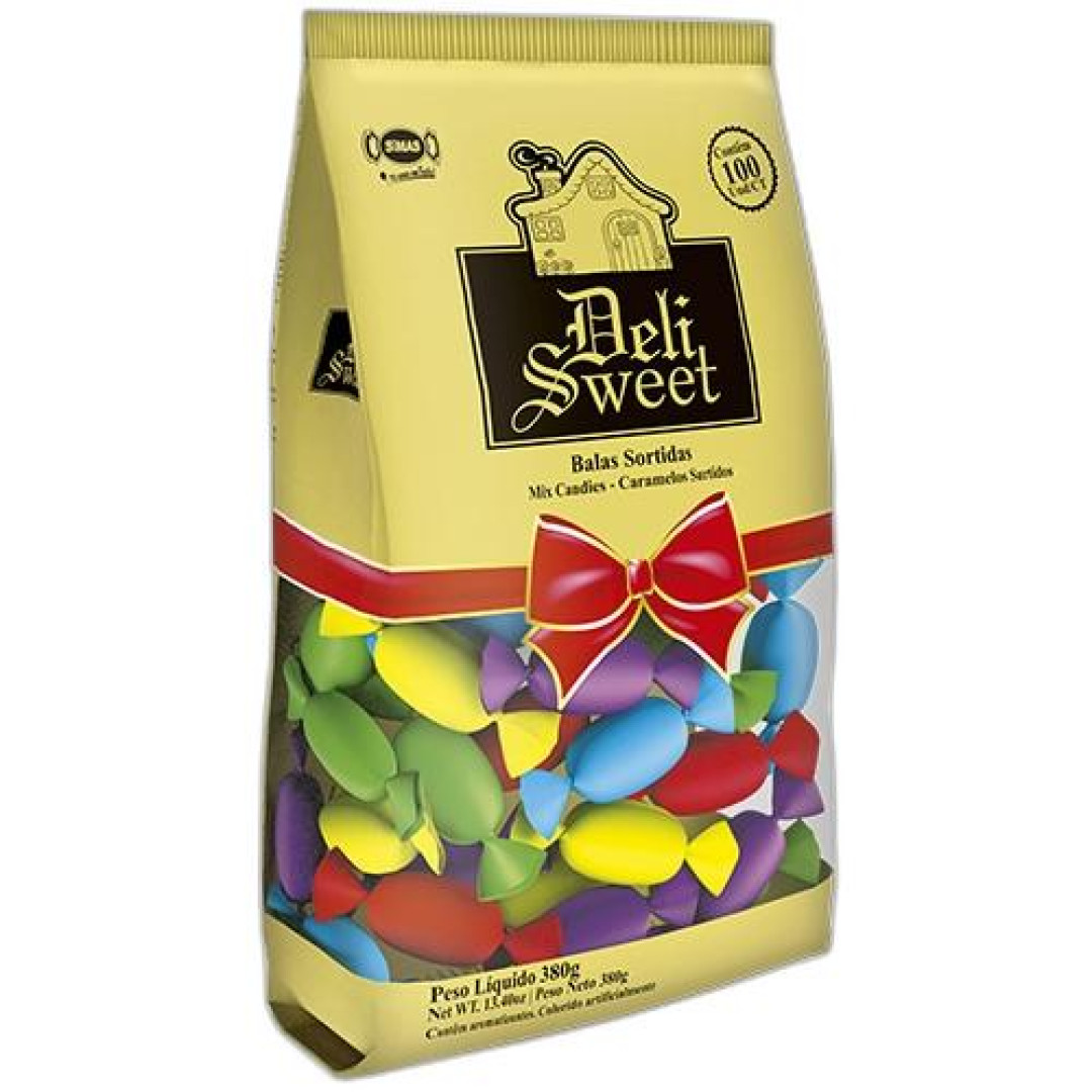 Detalhes do produto Bala Deli Sweet Colorido 380Gr Sams Sortidos