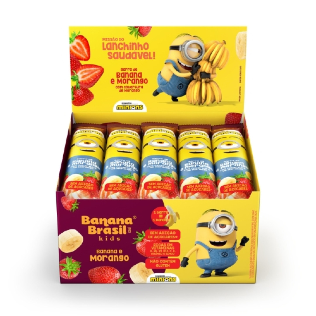 Detalhes do produto Barra Frutas Kids 22Gr Banana Brasil Banana.morango