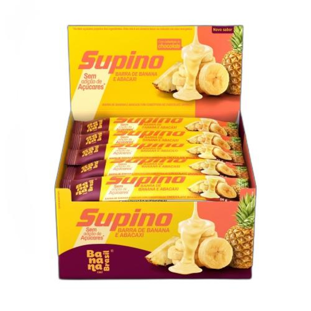 Detalhes do produto Barra Cob Supino Zero 24Gr Banana Bra Banana.abacaxi