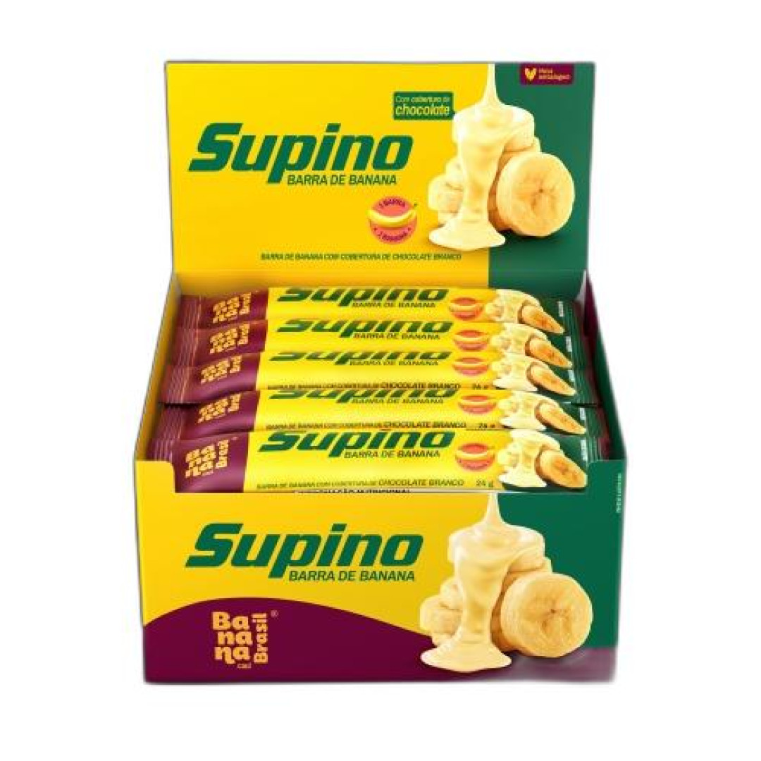 Detalhes do produto Barra Cob Supino 24Gr Banana Brasil Banana.choc Bco