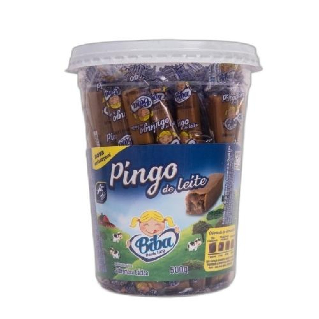 Detalhes do produto Pingo Leite Pt 50X10Gr Biba .