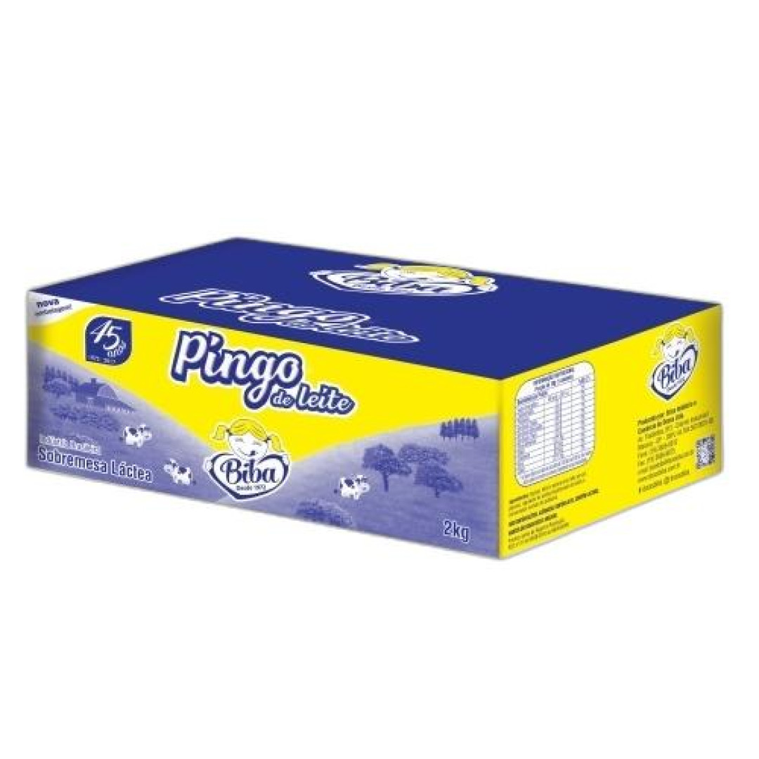 Detalhes do produto Pingo Leite Cx 200X10Gr Biba .