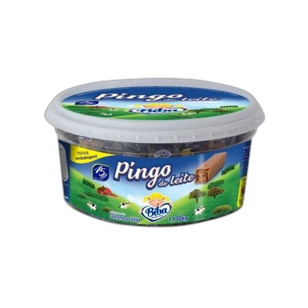Detalhes do produto Pingo Leite Pt 50X22Gr Biba .