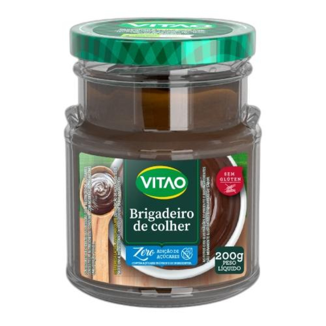 Detalhes do produto Brigadeiro De Colher Zero 200Gr Vitao .