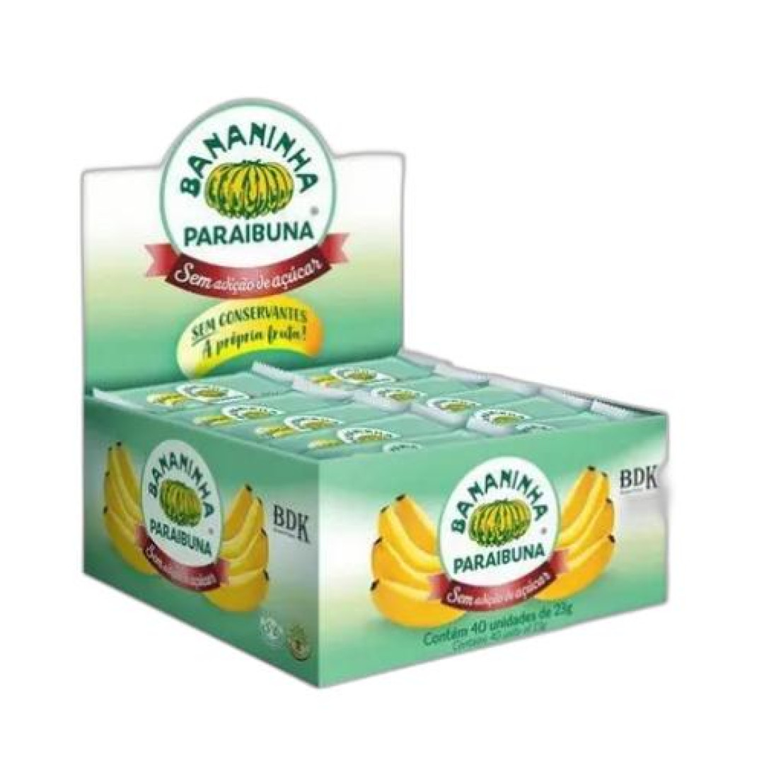 Detalhes do produto Doce Banana 40X23Gr Paraibuna Sem Acucar