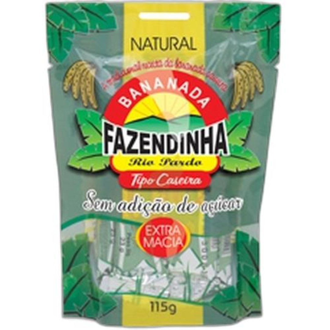 Detalhes do produto Doce Banana Pc 05X23Gr Fazendinha Sem Acucar