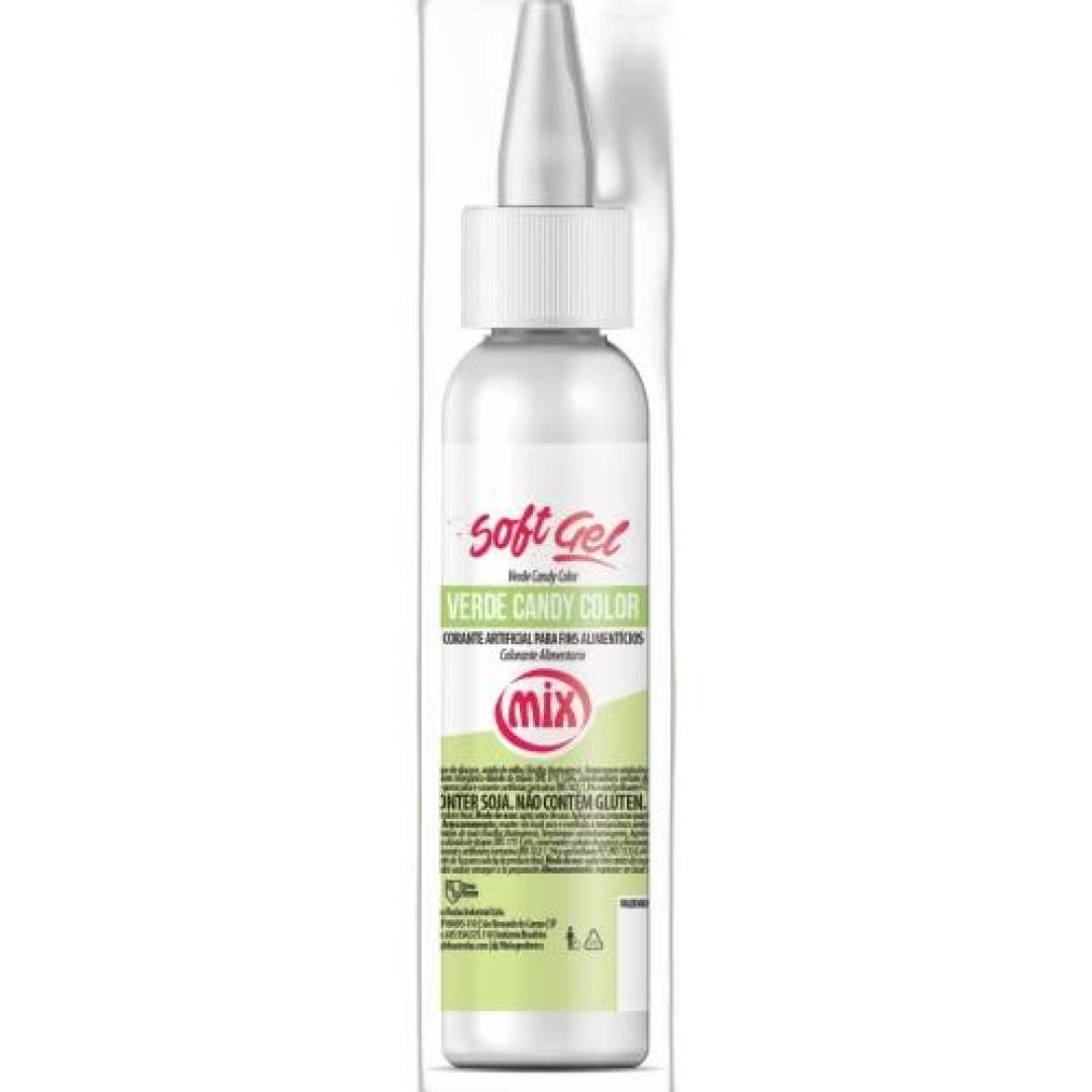 Detalhes do produto X Corante Soft Gel 25Gr Mix Verde Candy Col