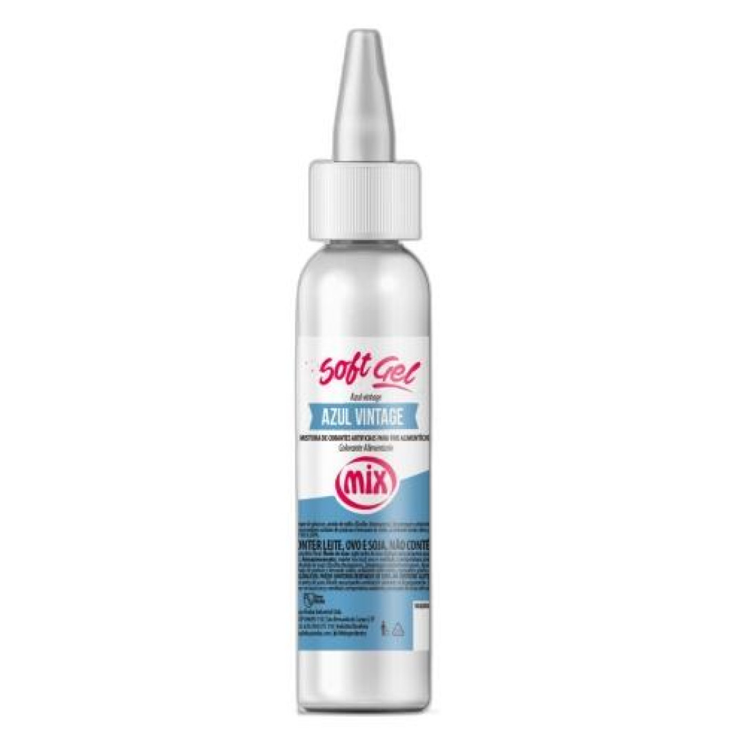 Detalhes do produto X Corante Soft Gel 25Gr Mix Azul Vintage