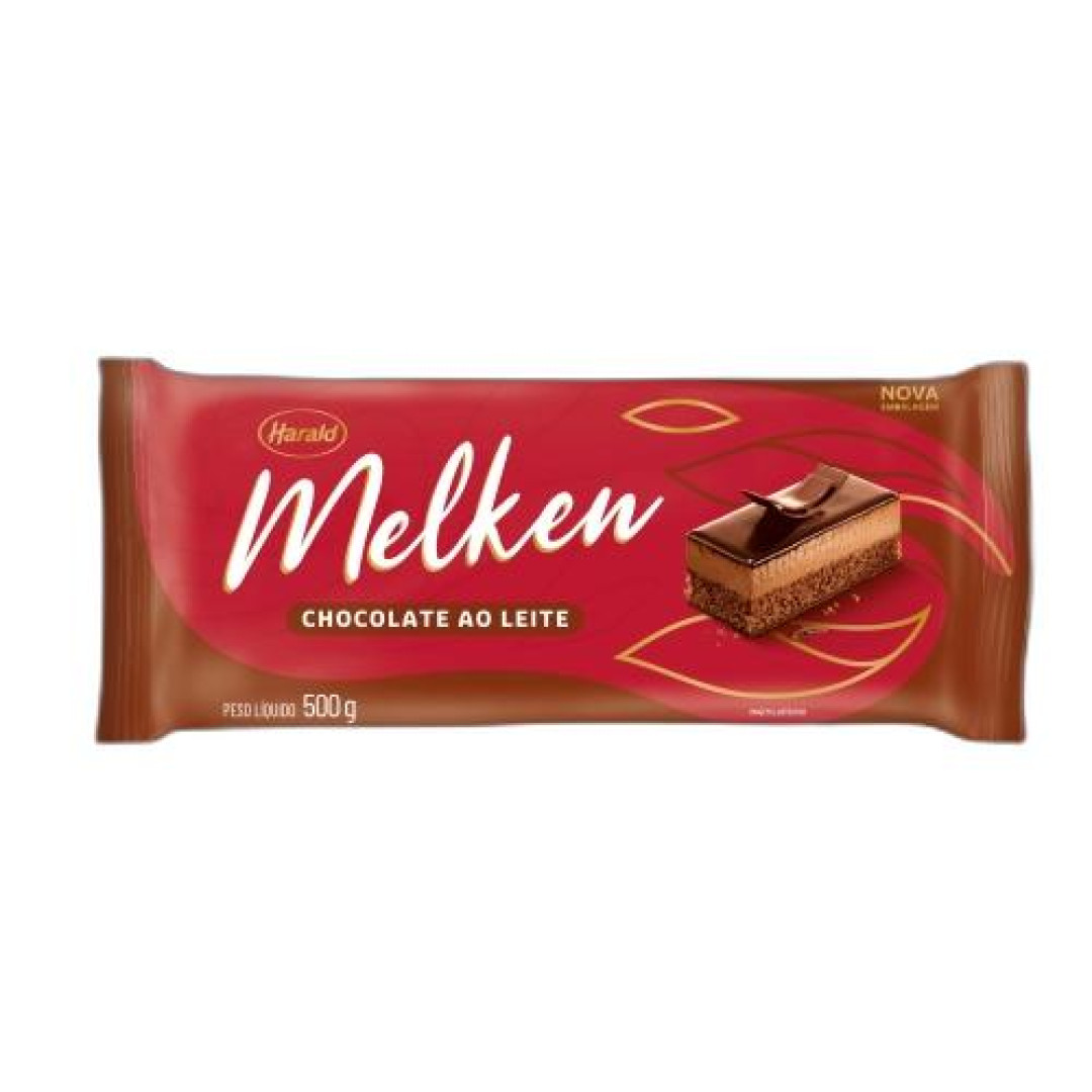 Detalhes do produto Choc Melken 500Gr Harald Ao Leite