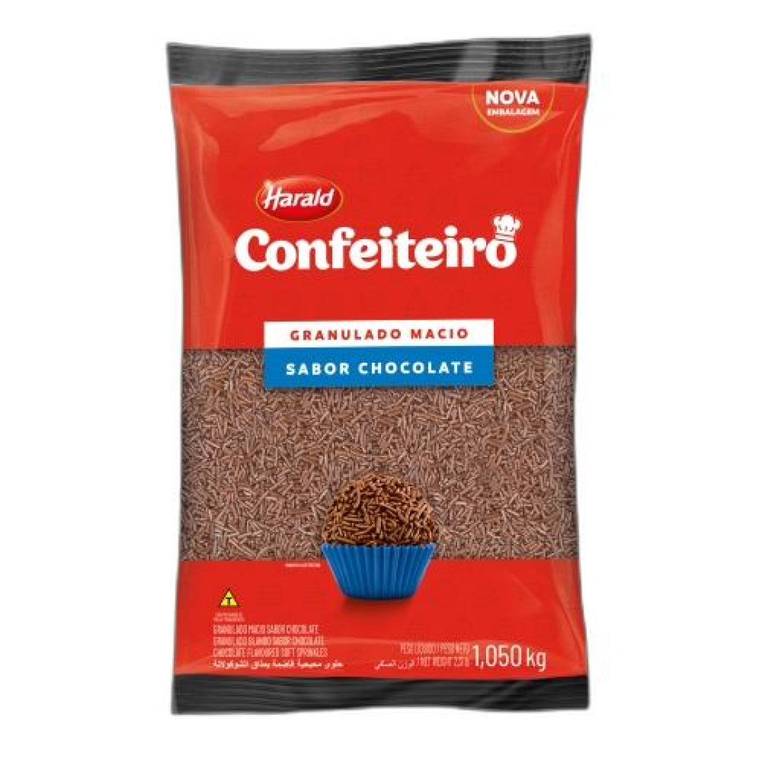 Detalhes do produto Choc Granulado Macio Confeiteiro 1,05Kg Chocolate