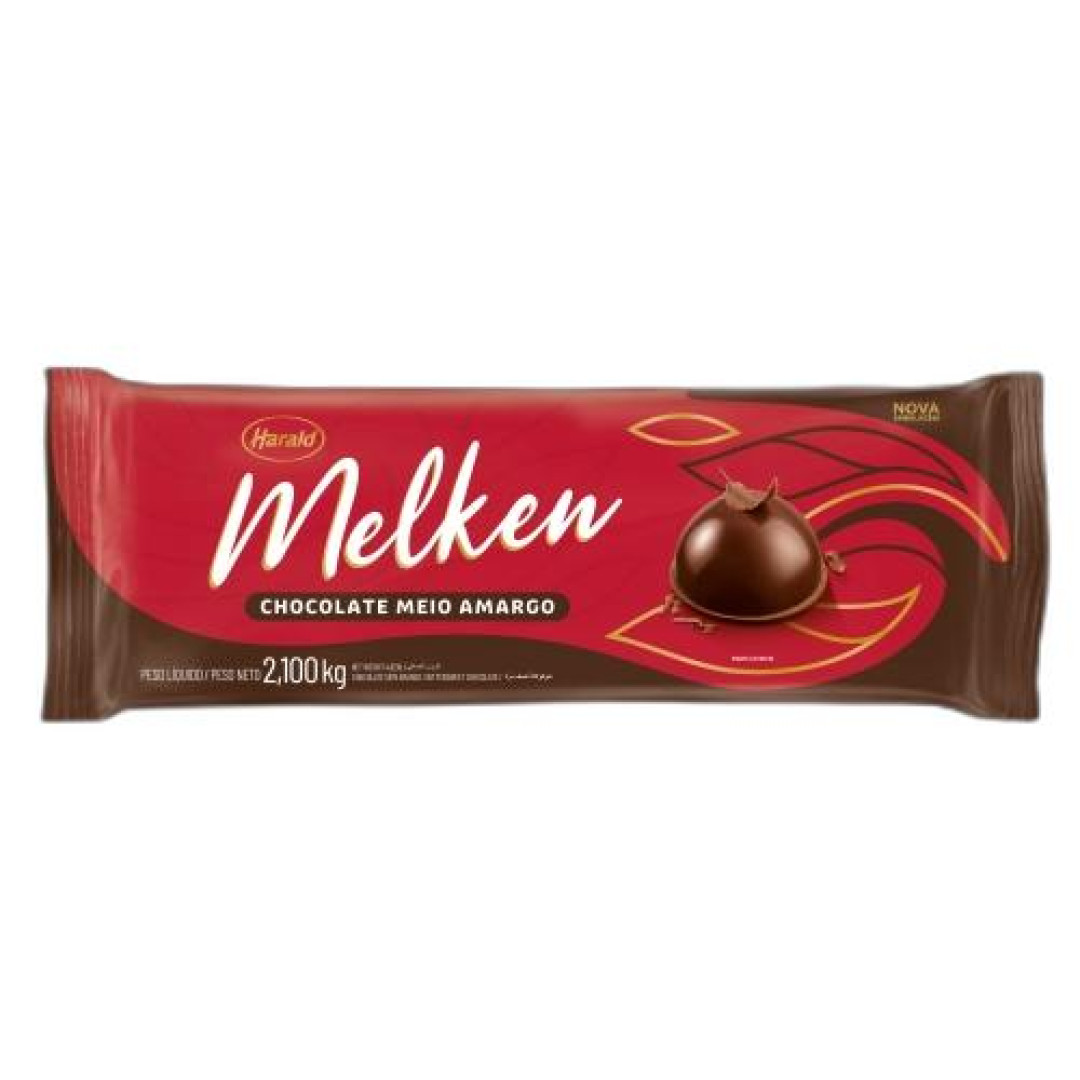 Detalhes do produto Choc Melken 2,1Kg Harald Meio Amargo