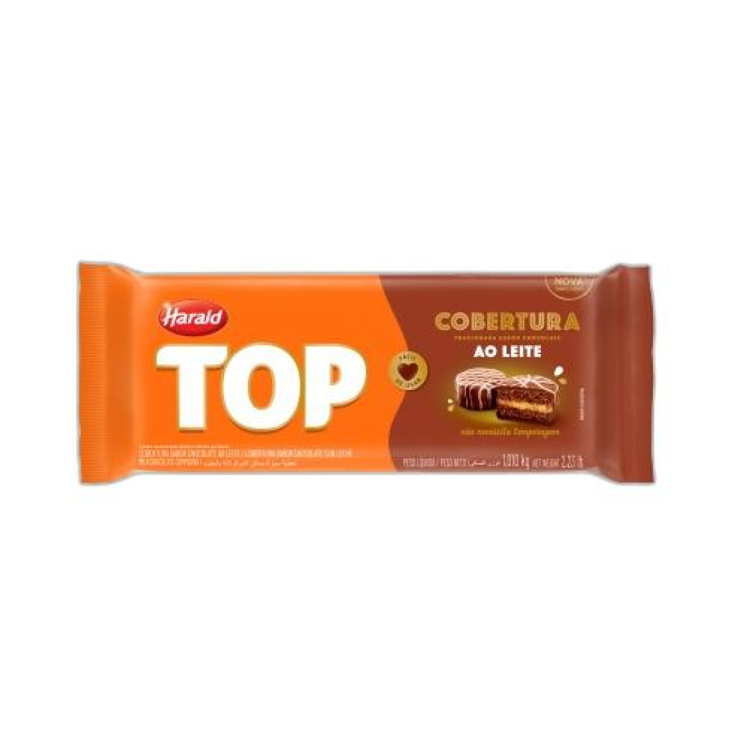 Detalhes do produto Cobert Frac Top 2,1Kg Harald Ao Leite