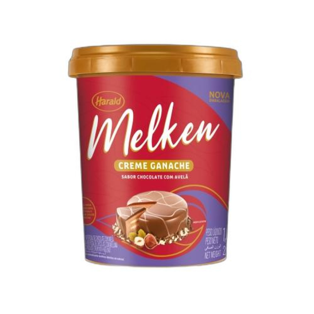 Detalhes do produto Ganache Melken 1Kg Harald Choc.avela