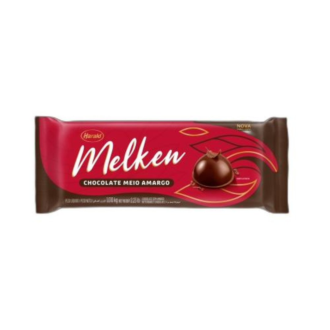 Detalhes do produto Choc Melken 1,01Kg Harald Meio Amargo