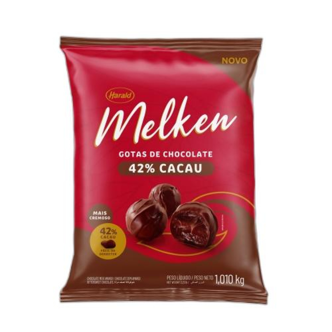 Detalhes do produto Cobert Gotas 42% Melken 1,01Kg Harald .
