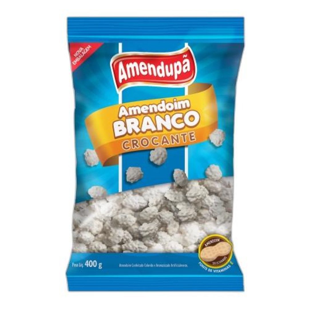Detalhes do produto Amendoim Pc 400Gr Amendupa Branco