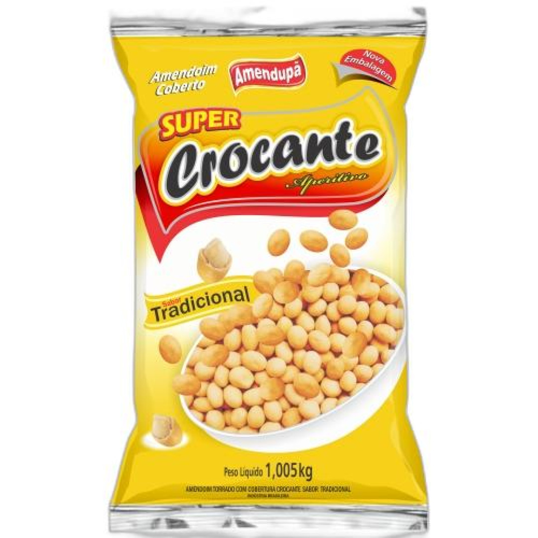 Detalhes do produto Amendoim Crocante 1,005Kg Amendupa Tradicional